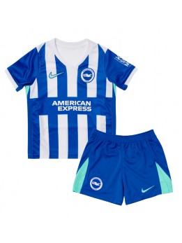 Brighton Dječji Domaci Dres kompleti 2025-26 Kratak Rukavima (+ kratke hlače)